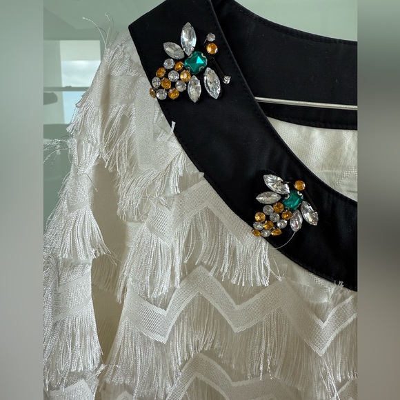 Crystal Bees Blouse Size XS - Picture 2 of 5